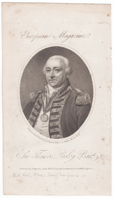 Sir Thomas Pasley, Bart.